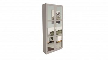 Гардеробная Keep (Кип), распашная, модуль 100*236*035, набор 2, цвет Бежевый дымчатый + Дверь МДФ 3.2 Бежевый